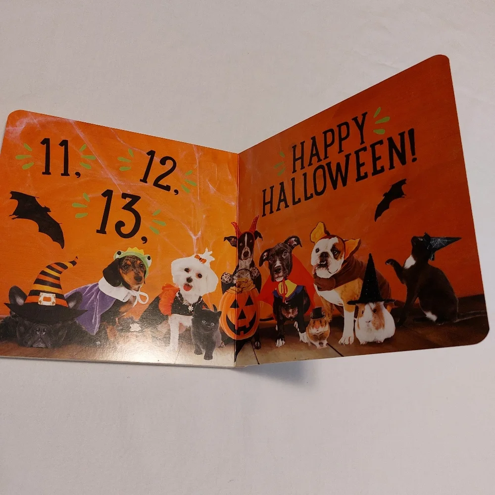 Bundle of 2 Toddler Board Books Curious George and 1 2 3 Boo NWT Fall Halloween